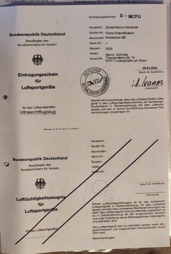 120 kg Elektro Ultraleicht Flugzeug