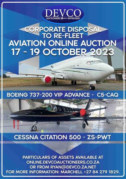 AVIATION ONLINE AUCTION