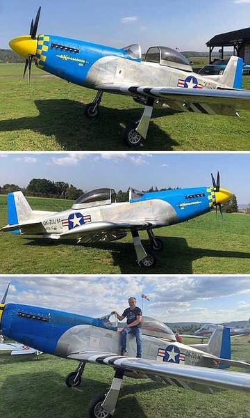 Titan Aircraft T-51D Mustang 3/4 scale