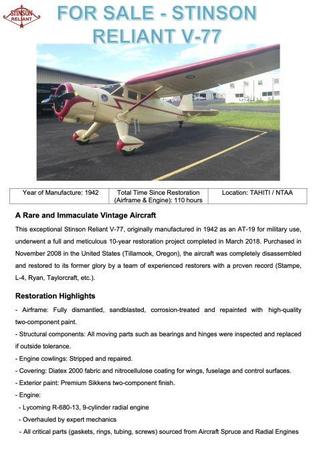 Stinson Reliant