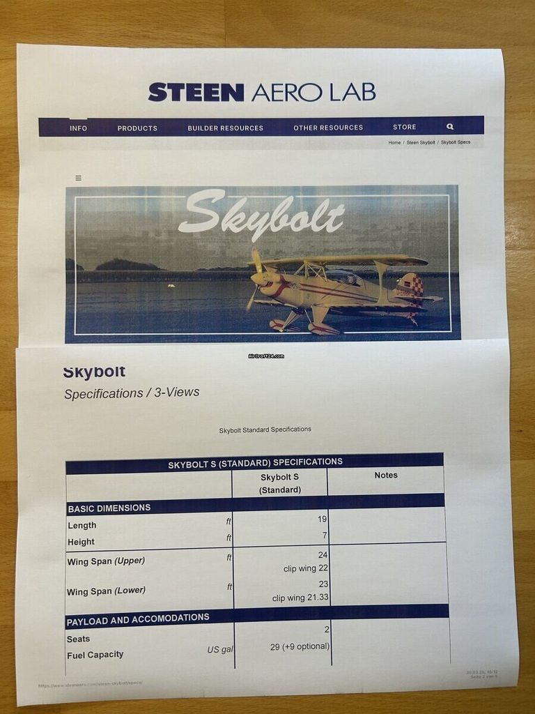 Steen Doppeldecker Steen Skybolt 260, fotografía 10 de 11