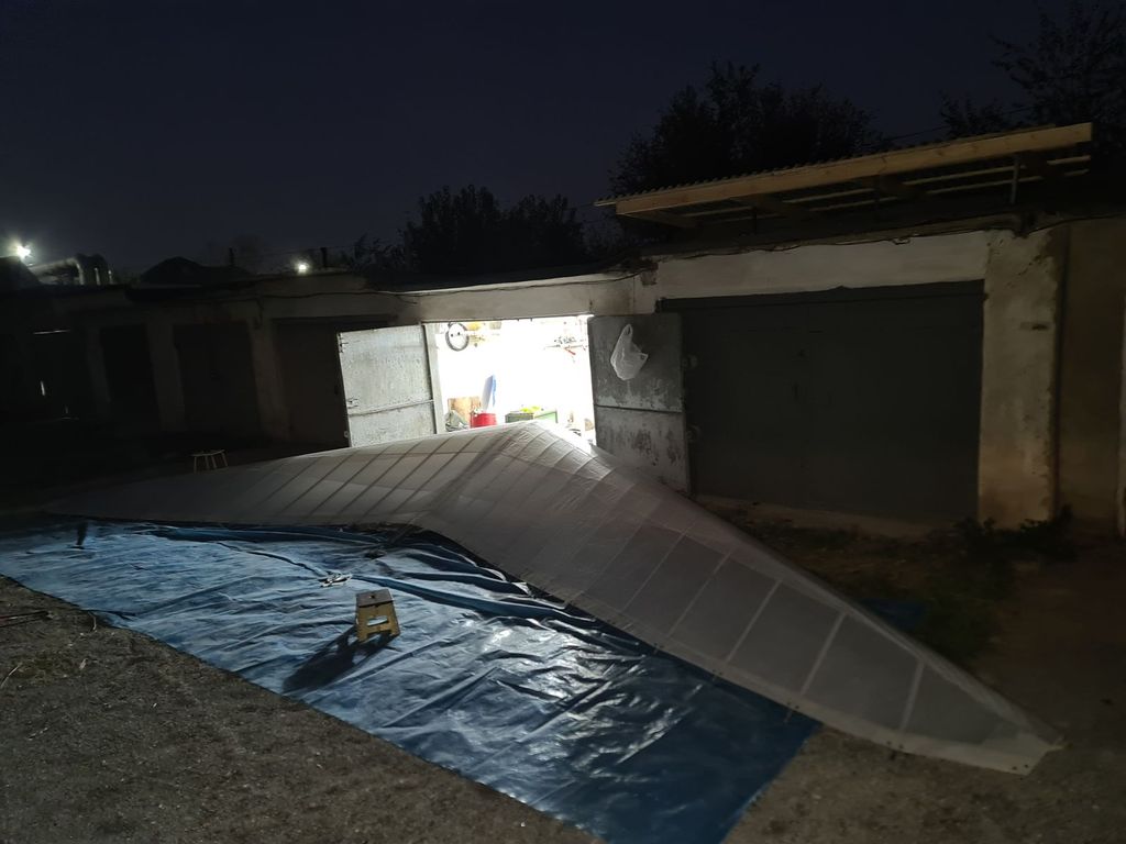 KINGPOSTLESS AND STRUTLESS POWERED HANGGLIDER WING, fotografía 4 de 7