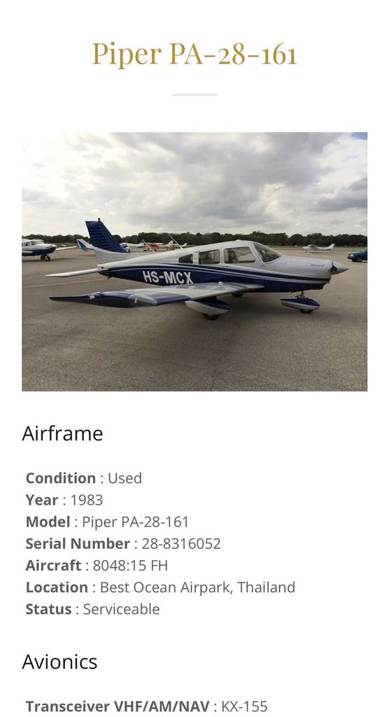 Piper PA-28, fotografía 1 de 8