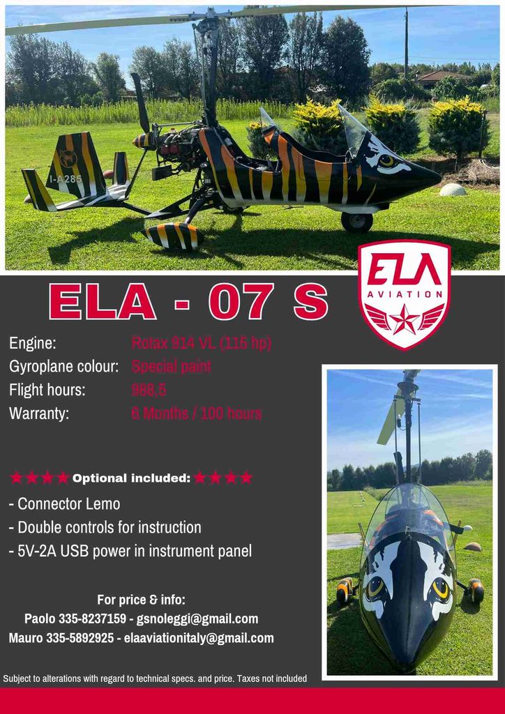ELA Aviación ELA 07, fotografía 6 de 6