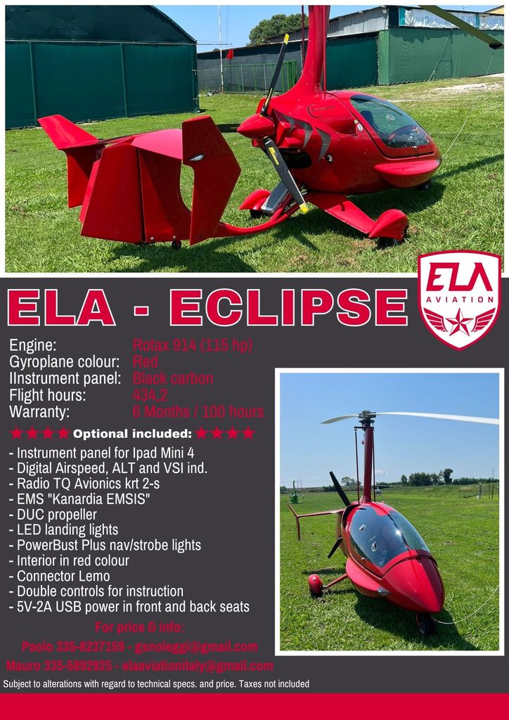ELA Aviación ELA 10, fotografía 7 de 7