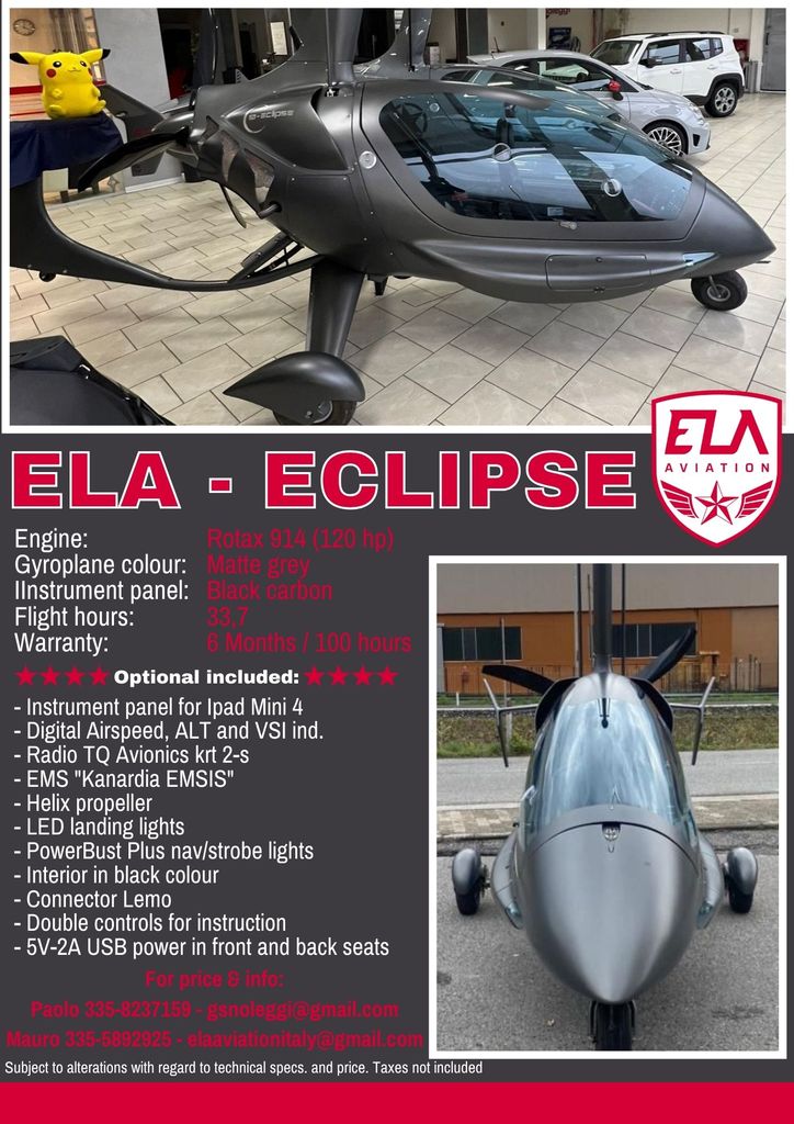 ELA Aviación ELA 10, fotografía 6 de 6