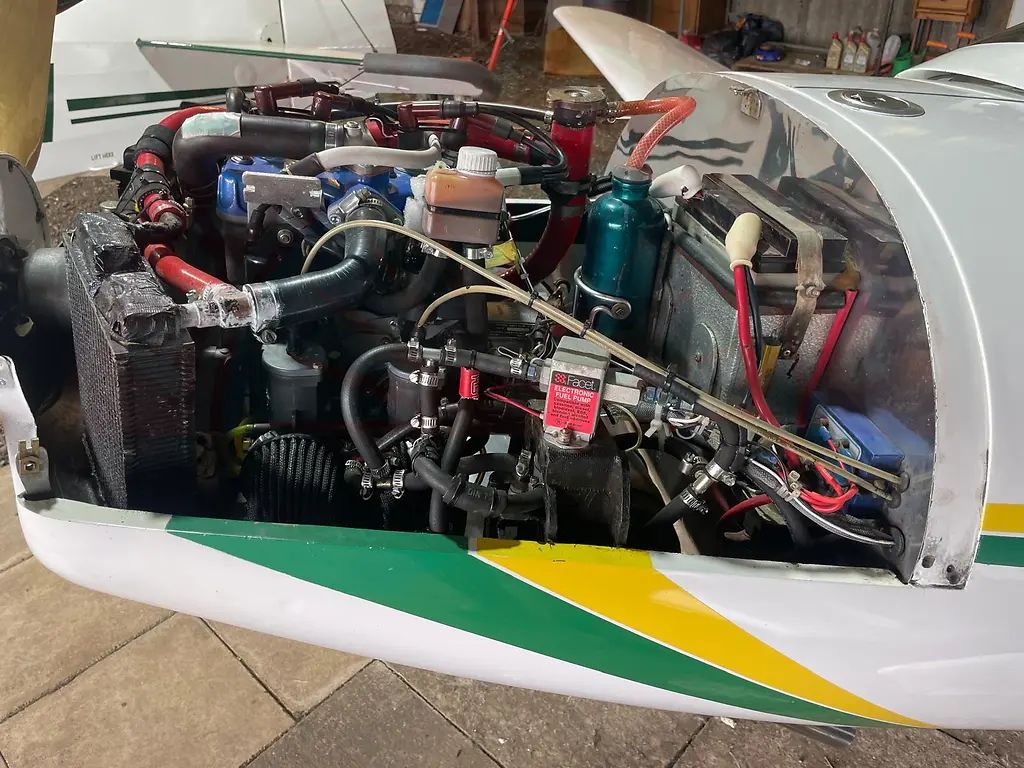 Aero Design Pulsar 582 Tailwheel composite spars, fotografía 10 de 10