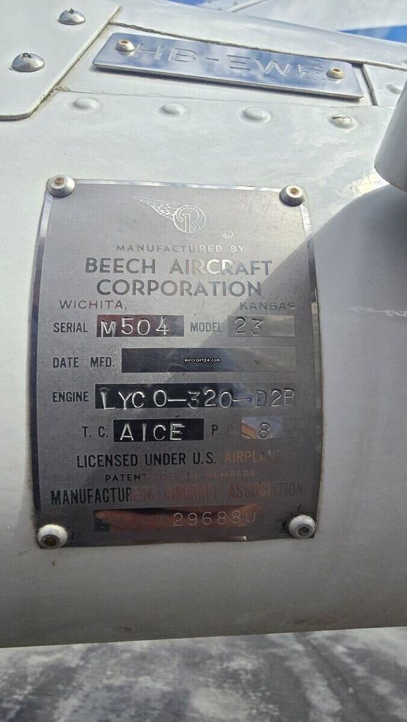 Beechcraft Musketeer, photo 17 sur 17